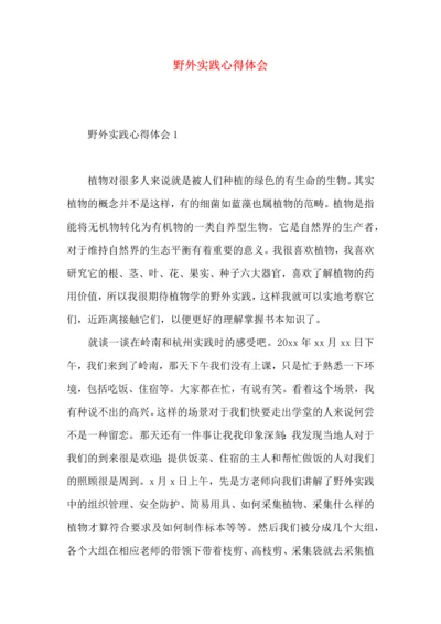 野外实践心得体会.docx