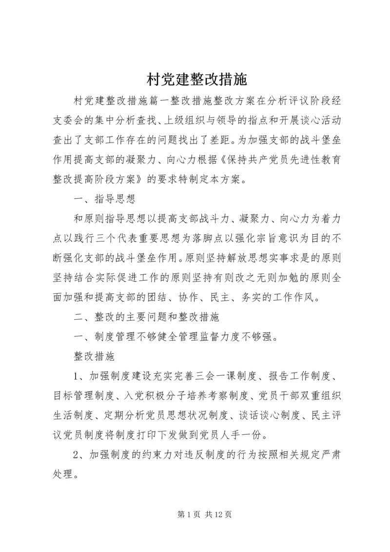 村党建整改措施.docx