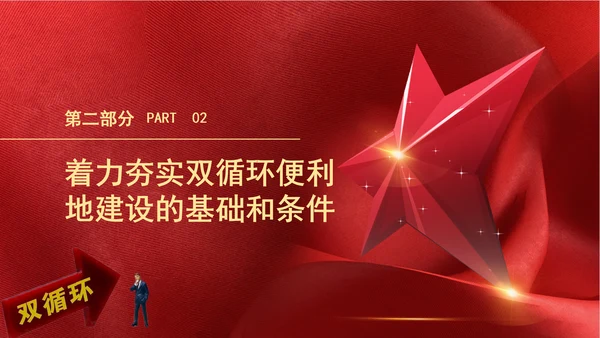 持续扩大对内对外开放打造国内国际双循环市场经营便利地专题党课PPT