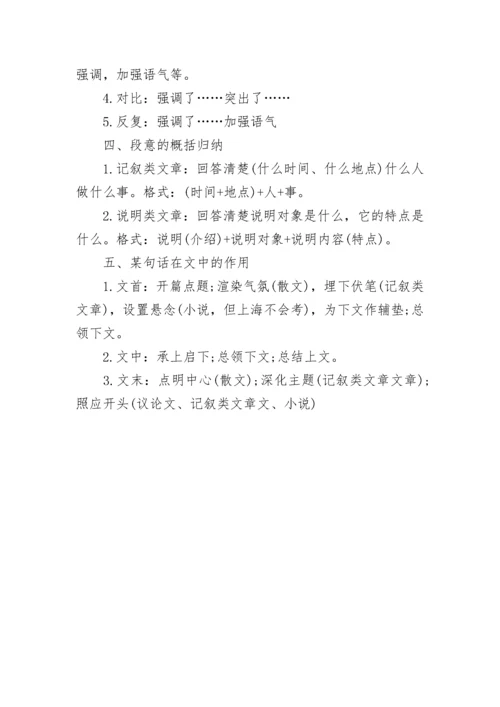 成人高考语文答题技巧一览.docx