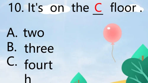Unit3 Weather PartB Let’s learn & Let’s play 课件（共5