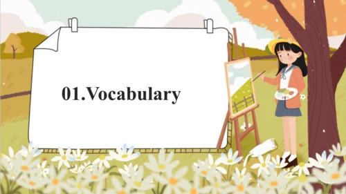 Unit 4 Drawing in the park  Story time 课件(共68张PPT)