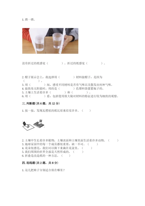 教科版小学二年级上册科学期末测试卷附参考答案【预热题】.docx