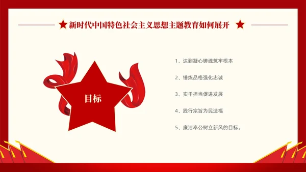 红色简约党建党课重温入党誓词PPT