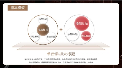 剧本杀游戏介绍PPT模板