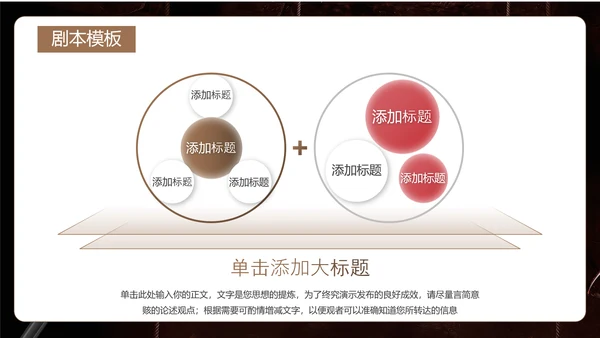 剧本杀游戏介绍PPT模板