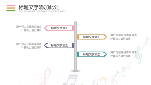 五线谱音符音乐教学课件通用PPT模板