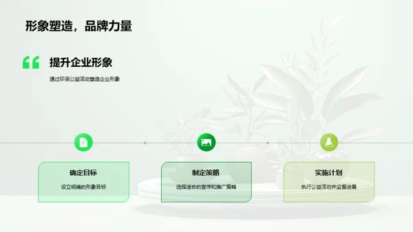 公益营销：绿色力量