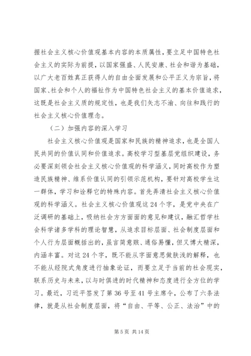 社会主义核心价值观党组织建设路径探讨.docx