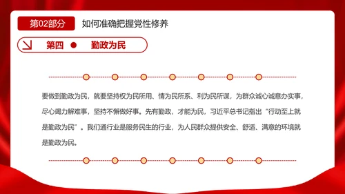 加强个人修养坚持廉洁从政PPT模板
