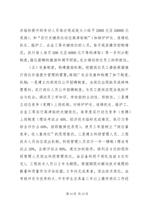 以提高劳动生产率为目标的岗位价值提升管理.docx