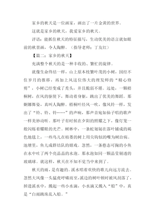 家乡的秋天作文600字-11.docx