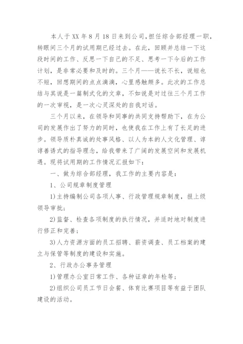 综合部经理述职报告_1.docx