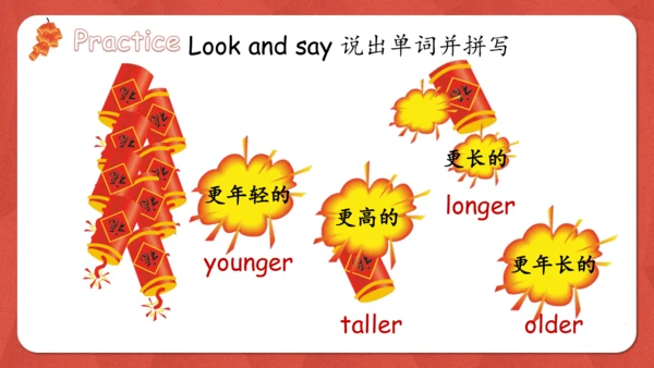 Unit 1 How tall are you PA let's learn课件(共36张PPT)