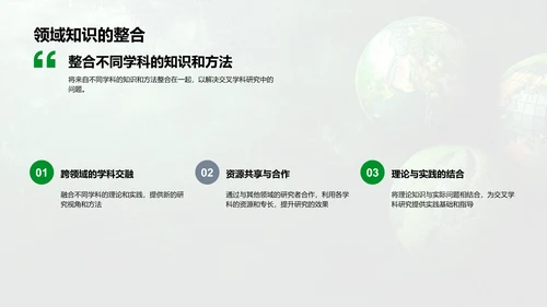 交叉学科研究答辩PPT模板