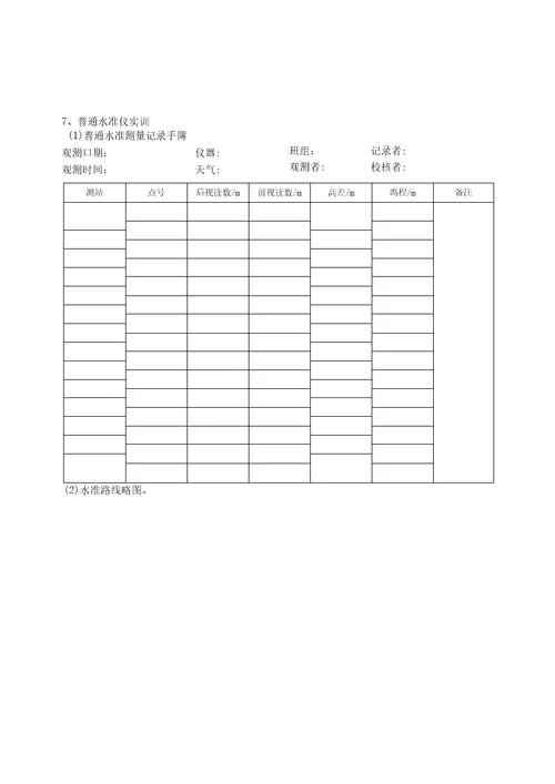 4、测量仪器基本操作