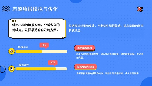 蓝色卡通风高考主题班会：梦想起航与未来规划PPT模板