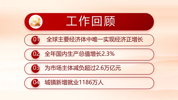 红色党支部工作总结汇报动态PPT党课