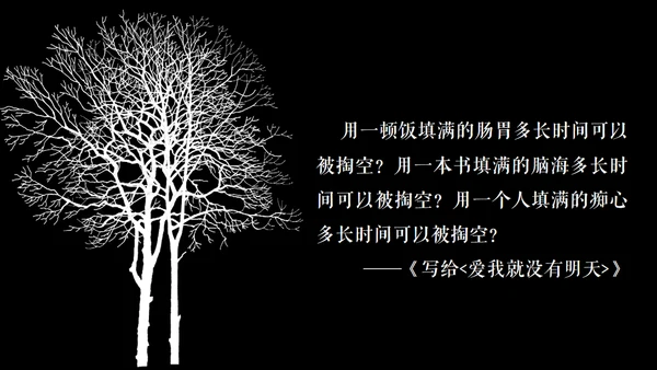 高晓松如丧ppt读书笔记