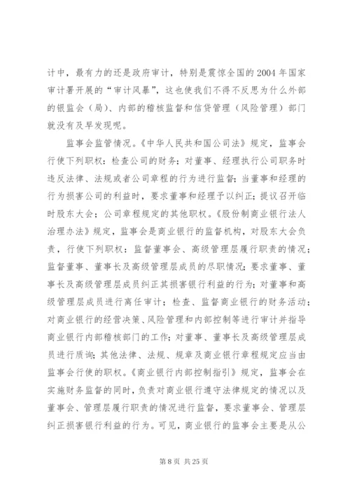 小议建立商业银行授信监察制度的思考.docx