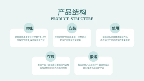 北欧风家居软装产品介绍通用PPT模板