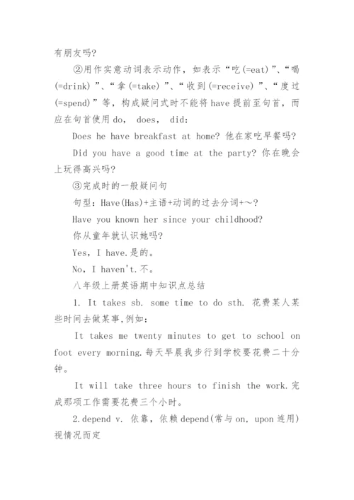 初二英语知识点归纳.docx
