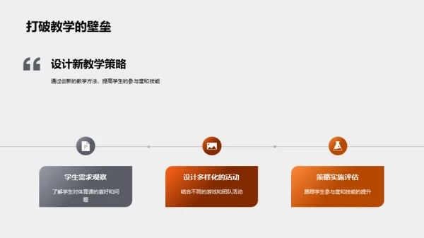 体育课的教学革新