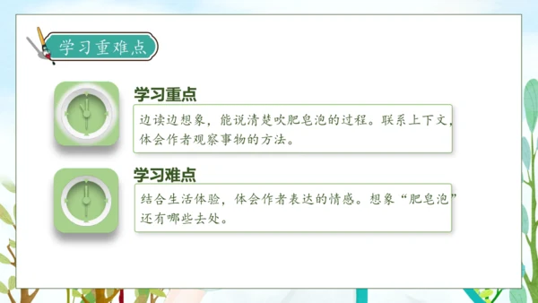 【核心素养】部编版语文三年级下册-20.肥皂泡 第2课时（课件）