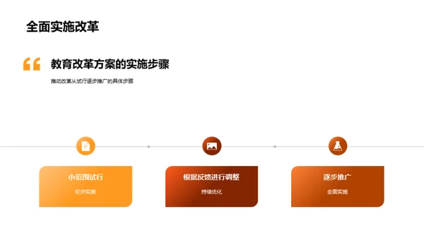 探索教育改革之路