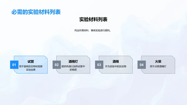 科学实验课教学PPT模板