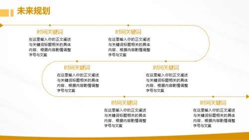 黄白3D复工工作计划PPT模板