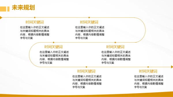 黄白3D复工工作计划PPT模板