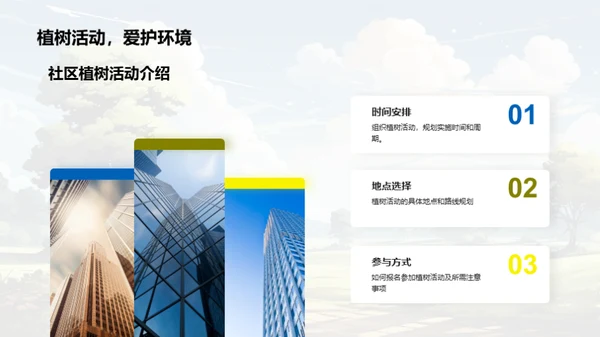 社区绿化行动计划