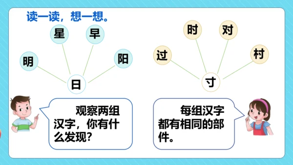 统编版语文一年级下册 课文1  语文园地二（教学课件）