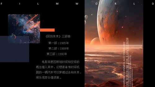 科幻电影通用PPT课件