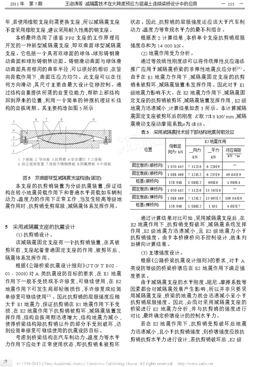 减隔震技术在大跨度预应力混凝土连续梁桥设计中的应用