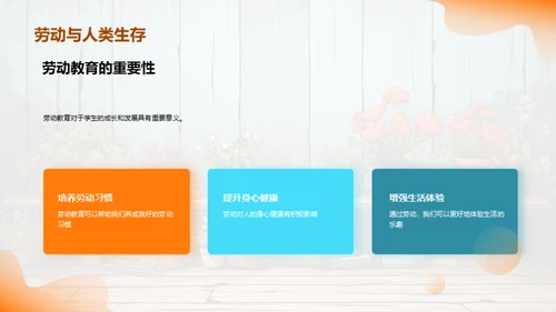 劳动习惯 塑造人生