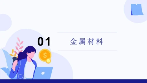 人教版化学九下 8.1.1 几种重要的金属 课件(共25张PPT)