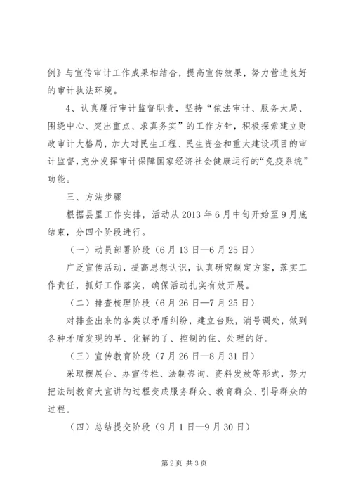 青少年法制宣传教育活动的实施方案 (2).docx