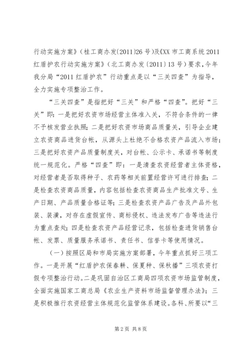 食安青岛、红盾行动专项整治工作实施方案 (2).docx