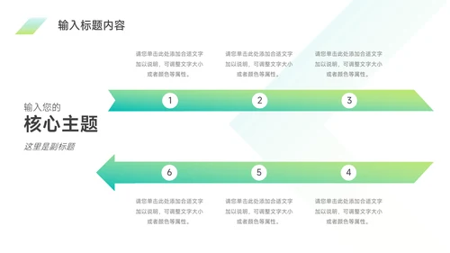 绿色渐变金融行业工作汇报PPT模板