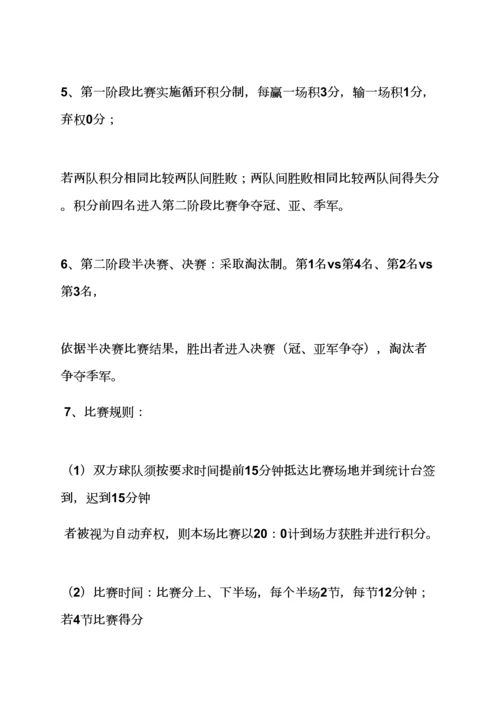 小区篮球赛专业策划专项方案.docx