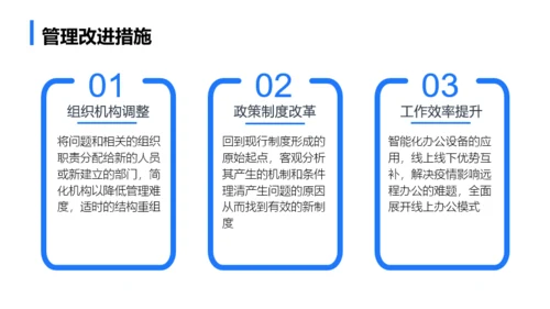 蓝色商务简约年终总结汇报模板