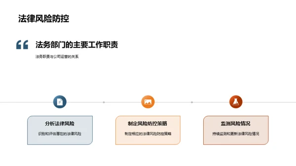 法务引领 安全运营