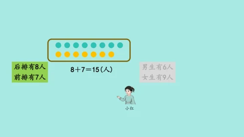 (2023新插图)人教一年级数学上册 8.解决问题（第1课时）课件(共42张PPT)