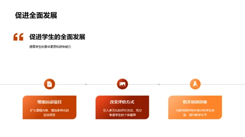 高中体育的革新之路