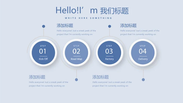 蓝医药代表季度工作汇报工作总结动态PPT