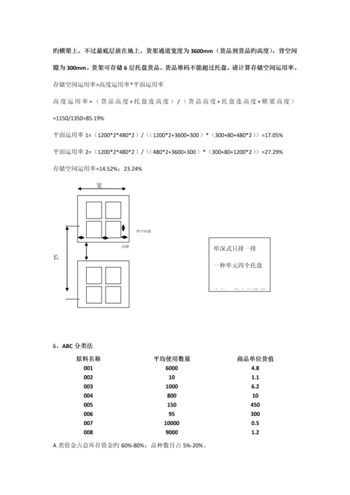 物流技术与装备题库.docx