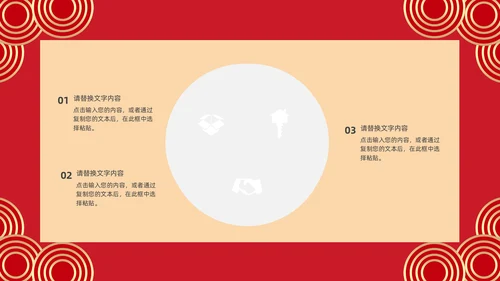 中国传统节日除夕夜由来习俗通用PPT模板