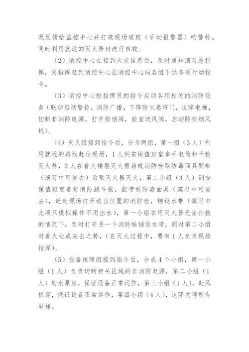 单位消防安全应急预案演练.docx